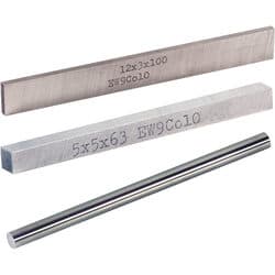 HM- / HSS-Platten und Stäbe